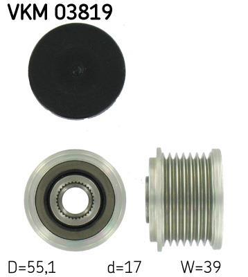 Rueda libre alternador SKF ref. VKM 03819